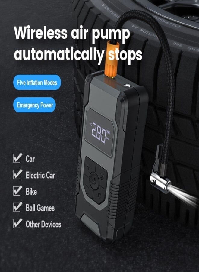 Denx Wireless Car Air Inflator - Image 3