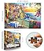 MINIWAN Italy Cinque Terre Jigsaw Puzzles for Adults 1000 Pieces Coastal Village Beautiful Landscape Scenery Sunset View with Letters on Back Hard Impossible Difficult challenging Family Puzzle 275x196 - Image 4