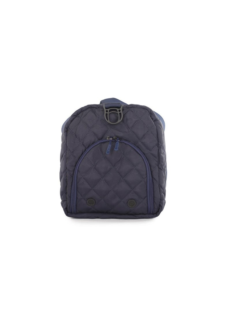 Elite Bags Elite Quilted Gym Duffle Bag with Shoe Compartment, Multi Pocket, Blue - Image 4