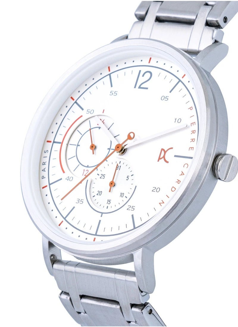 pierre cardin Pierre Cardin Stainless Steel Analog Men's Watch With Silver CBN.3026  - Image 2