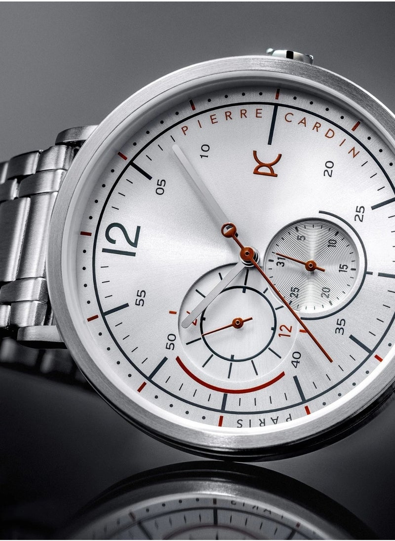 pierre cardin Pierre Cardin Stainless Steel Analog Men's Watch With Silver CBN.3026  - Image 3
