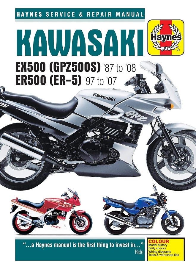 Kawasaki EX500 (GPZ500S) & ER500 (ER-5) (87 - 05)  - Image 1