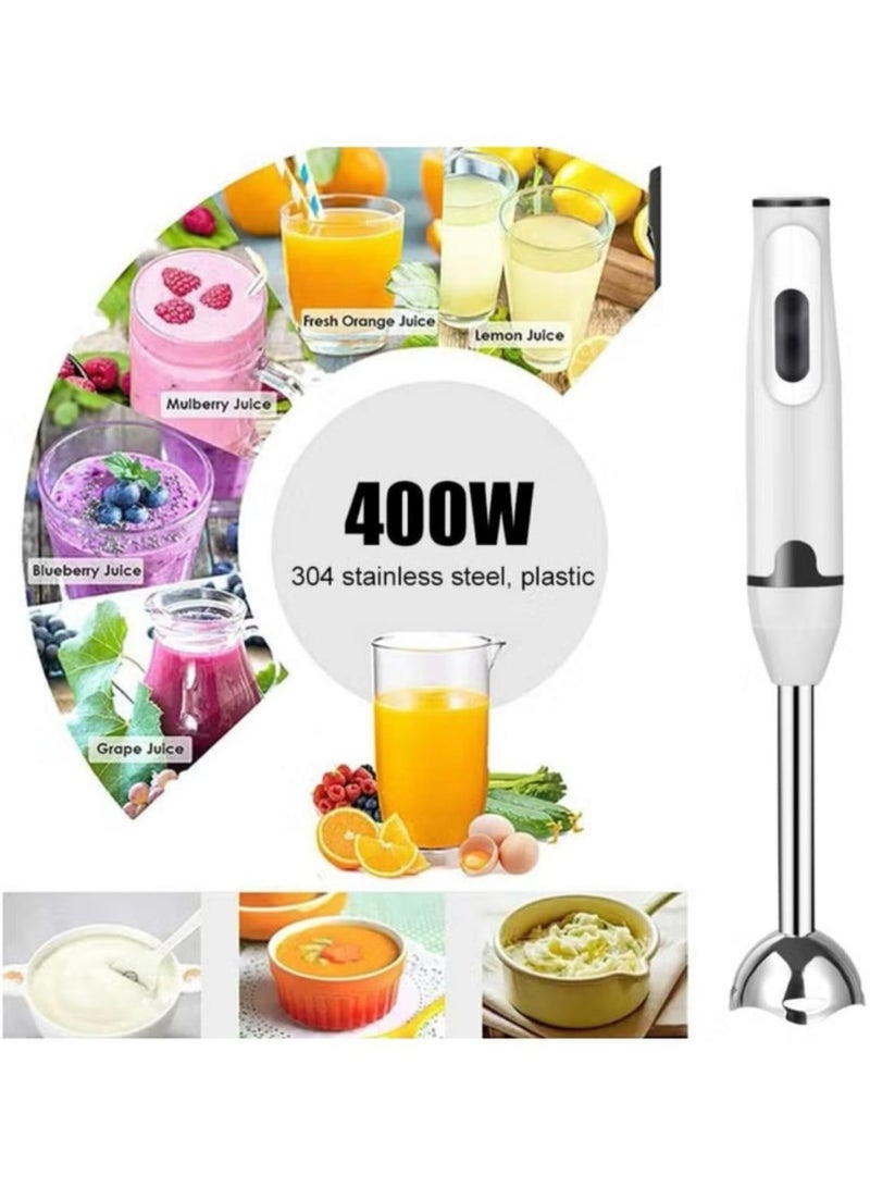 Denx 400W Electric Hand Blender With Two Stainless Steel Blades - Image 5