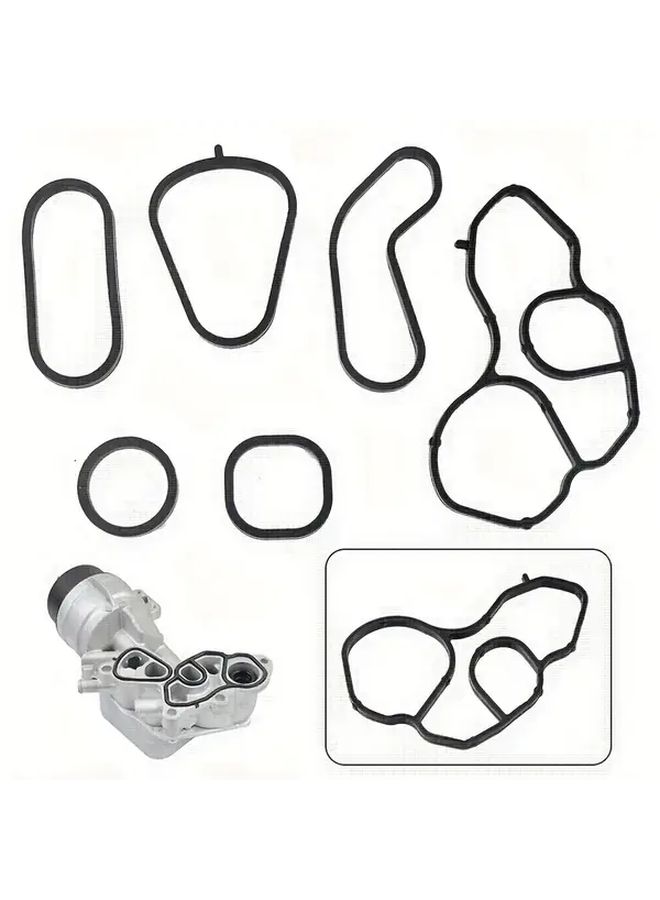 Oil Cooler And Filter Housing Gasket Kit 1 Set For 1 6T Petrol Engine - Image 1