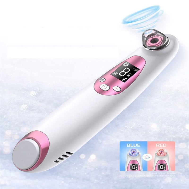 Maharsh Hot and Cold Treatment Multifunction dualuse Facial Pore Cleanser Blackhead Remover Vacuum Suction Machine - Image 1