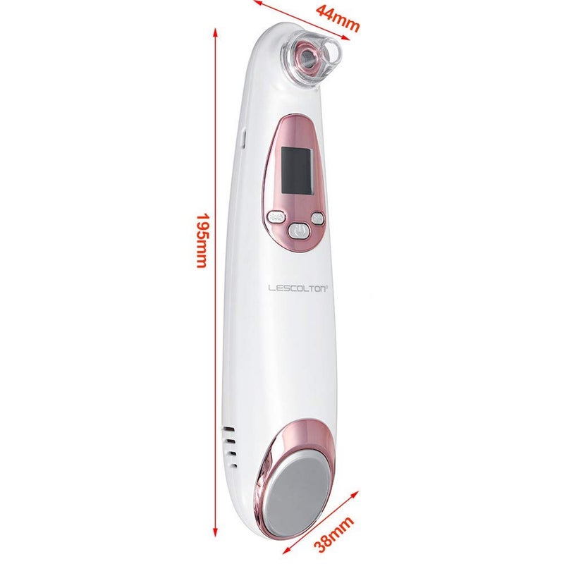 Maharsh Hot and Cold Treatment Multifunction dualuse Facial Pore Cleanser Blackhead Remover Vacuum Suction Machine - Image 2