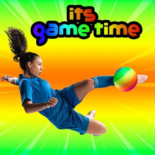 Bedwina Rainbow Playground Balls - 8.5 Inch (Pack of 4) Rubber Bouncy Colorful Inflatable Balls for Kids and Adults, Indoor and Outdoor Games, Kickball, Dodgeball, Four Square, Dodge, Recess, Handball - Image 4