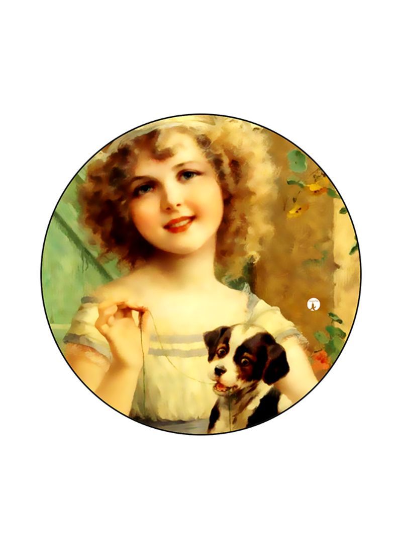 Vintage Art Mouse Pad Multicolour