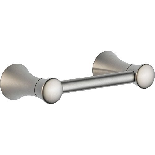 Delta Lahara (1-Pack) Toilet Paper Holder Brilliance Stainless Steel Tissue Roll Holder for Bathroom Organization and Storage Pivoting Toilet Tissue Holder Wall Bathroom Accessories 73850-SS - Image 5