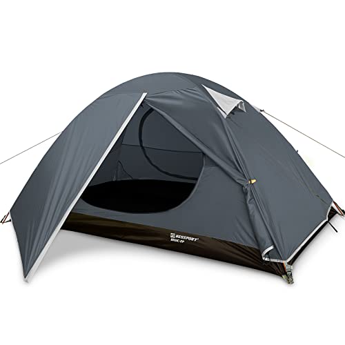 Bessport Camping Tent 2 Person Tent Waterproof Two Doors Backpacking Tent Easy Setup Lightweight for Outdoor, Hiking Mountaineering Travel - Image 1