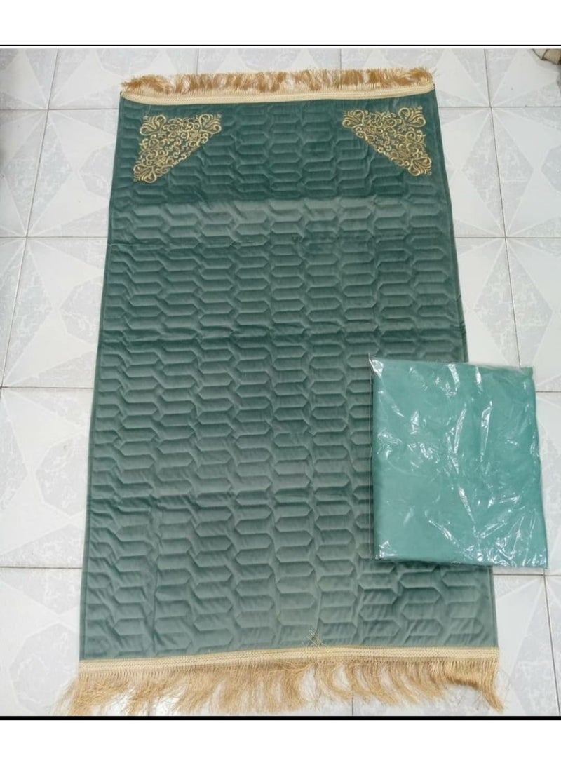 WARD Rose open unstitched prayer rug with cover