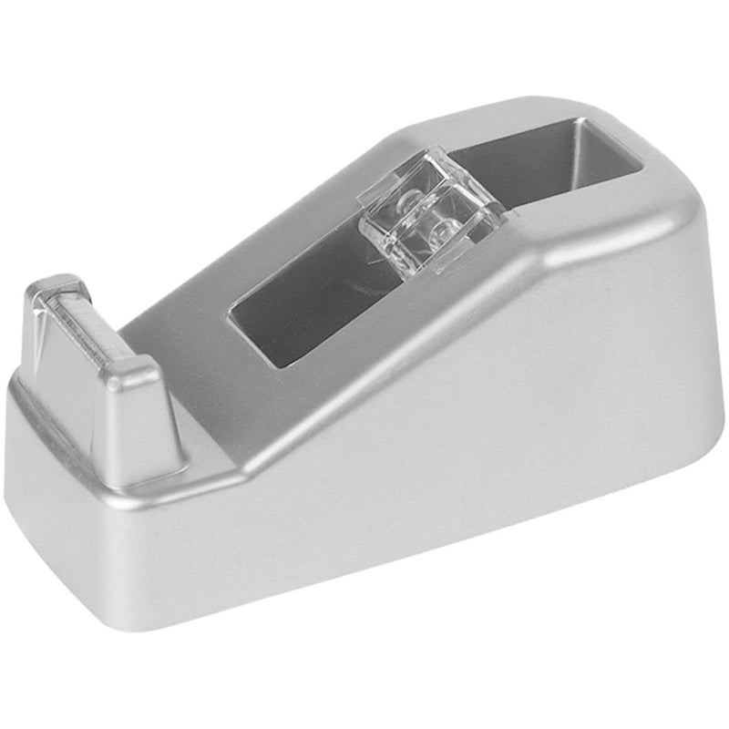 SUPVOX Heavy Duty Tape Dispenser Cutter Silver Portable Holder Office School Use - Image 2