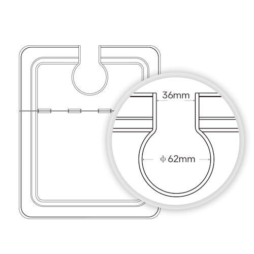 EVERIE حاوية إيفيري سو فيد سعة 12 لتر مع غطاء قابل للطي ورف، متوافقة مع أنوفا نانو و AN500-US00 و إنستانت بوت، SET-12-NANO-PP - Image 5