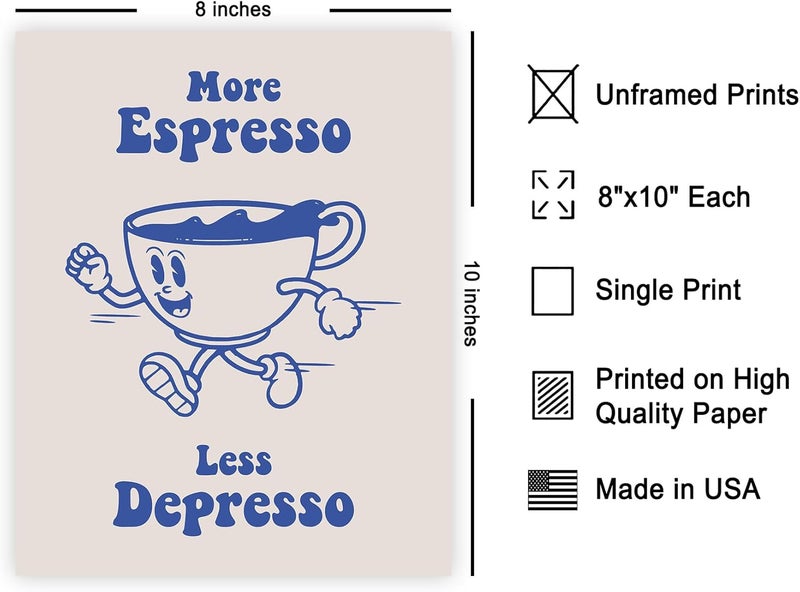 Poster Master More Espresso Less Depresso Poster - Image 2