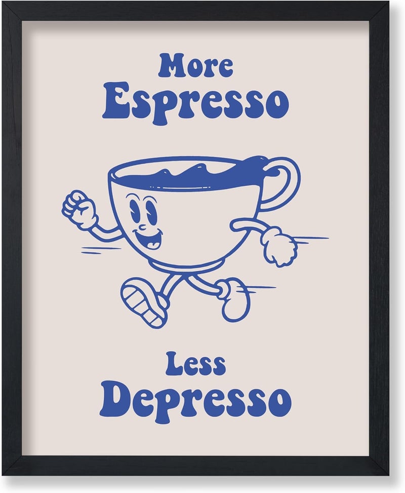 Poster Master More Espresso Less Depresso Poster - Image 1