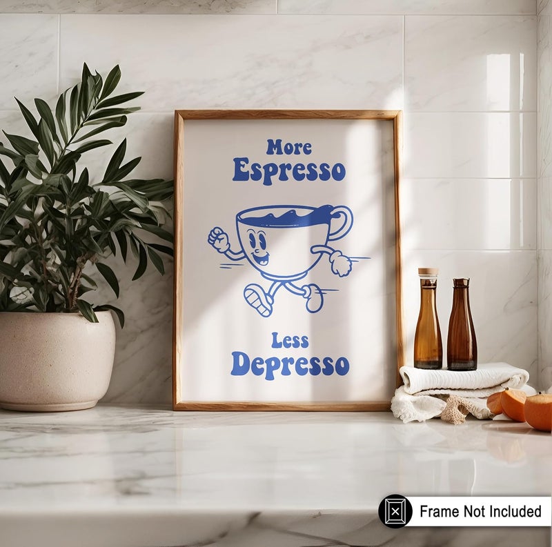 Poster Master More Espresso Less Depresso Poster - Image 4