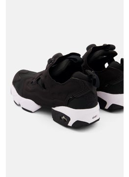 Reebok Kids Boy Insta Pump Fury OG Slip On Running Shoes, Black  - Image 2