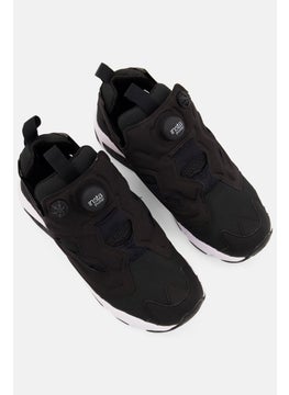 Reebok Kids Boy Insta Pump Fury OG Slip On Running Shoes, Black  - Image 4