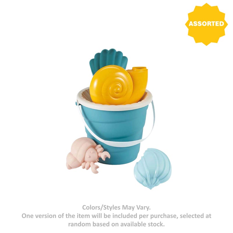 Ecoiffier Sea Style Garnished Bucket Playset (6 Pieces, Assorted) - Image 2