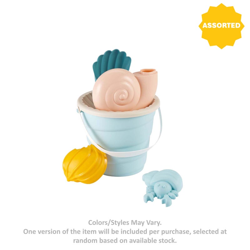 Ecoiffier Sea Style Garnished Bucket Playset (6 Pieces, Assorted) - Image 3
