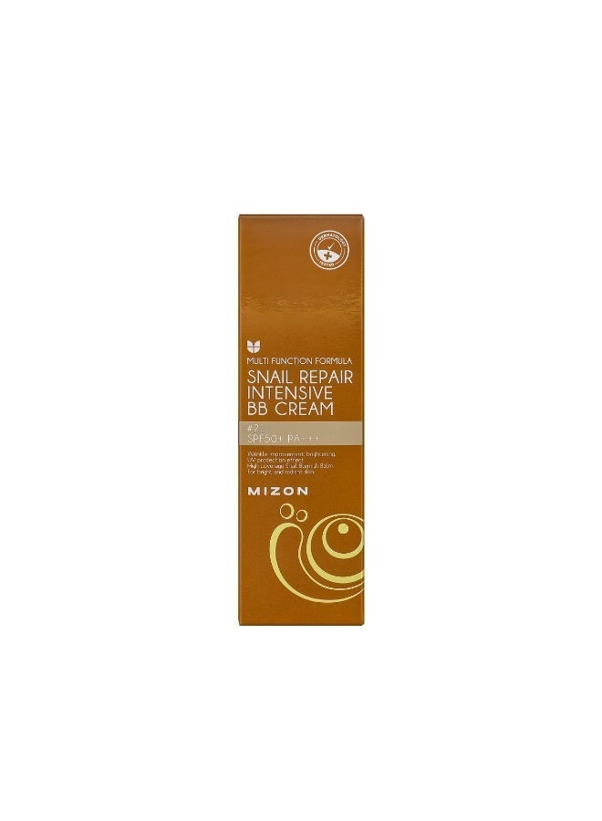 MIZON Snail Repair Intensive BB Cream #21 / SPF50+ PA+++  / 50g - Image 2