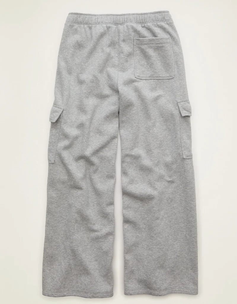 American Eagle  AE Everyday Luxe Cargo Wide-Leg Sweatpant for Women | Best Price UAE