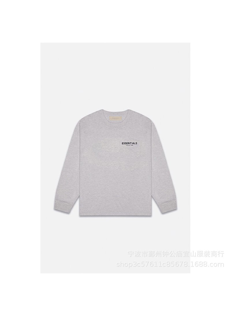 Generic - 2022 SS Long-Sleeve T-Shirt Black Velvet FOG Essentials Sweatshirt Deep Oats - Image 1