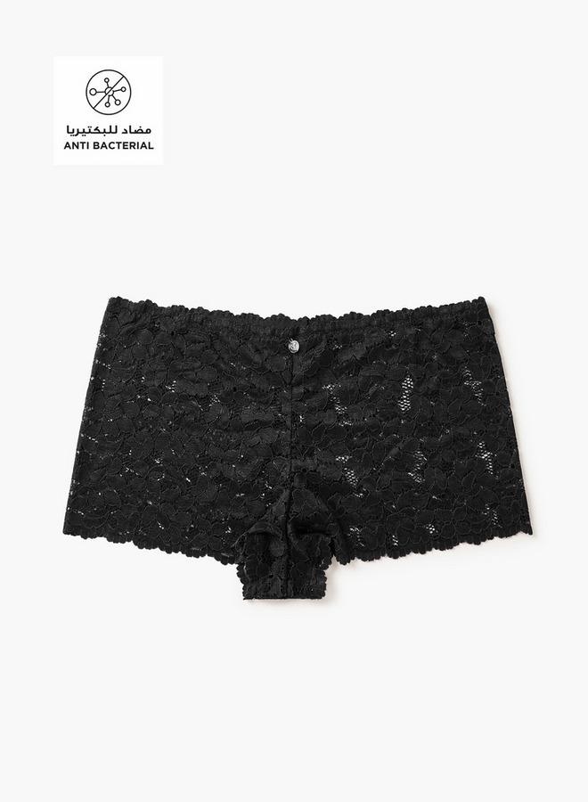 Splash FAV Set of 2 - Lace Boyshort Briefs - Image 2