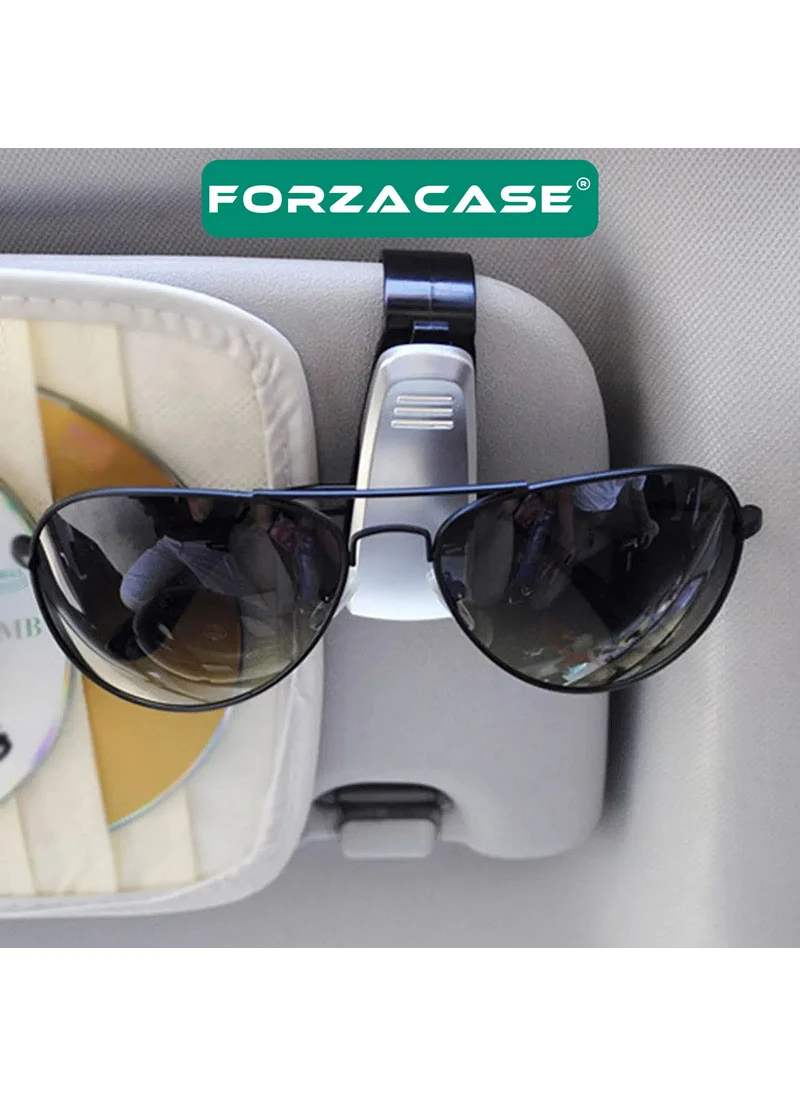 Forzacase In-Vehicle Practical Car Sunglasses Holder and Card Holder Clip - FC620