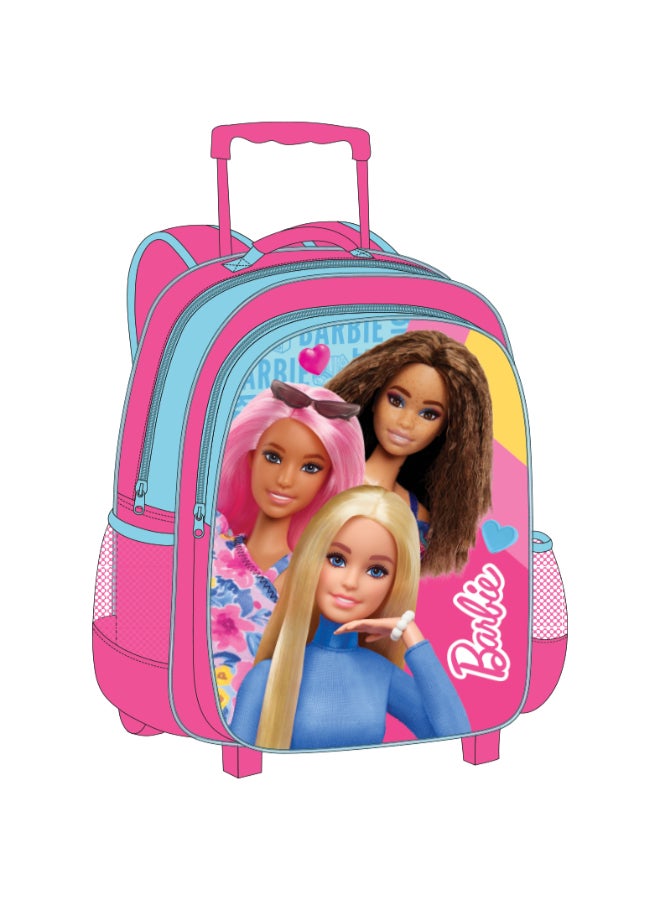 Barbie Barbie 5 in 1 Value Pack (16" Trolley Bag with Lunch Box, Lunch bag, Water Bottle and Pencil Case) - Image 5