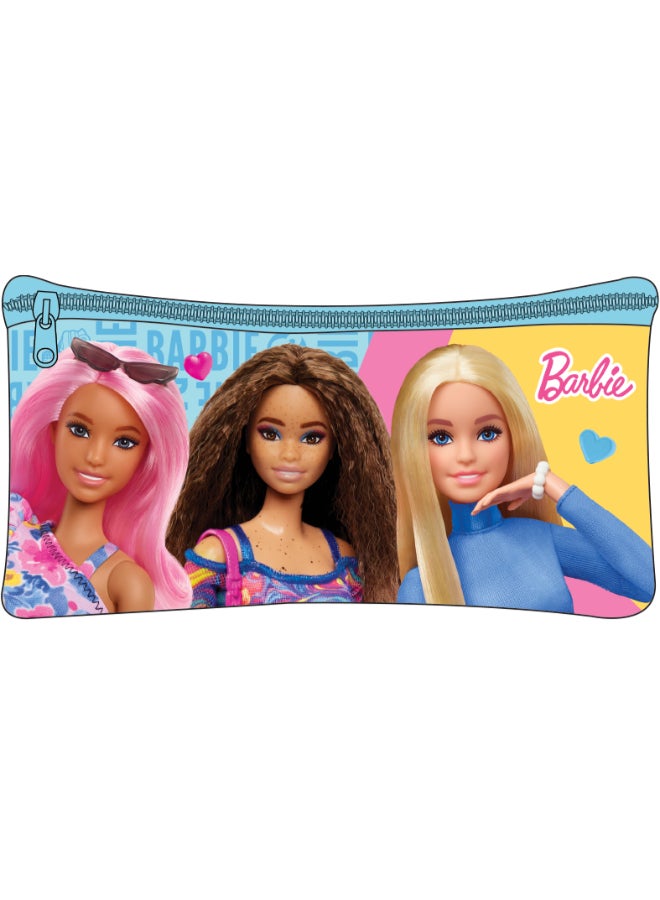 Barbie Barbie 5 in 1 Value Pack (16" Trolley Bag with Lunch Box, Lunch bag, Water Bottle and Pencil Case) - Image 3