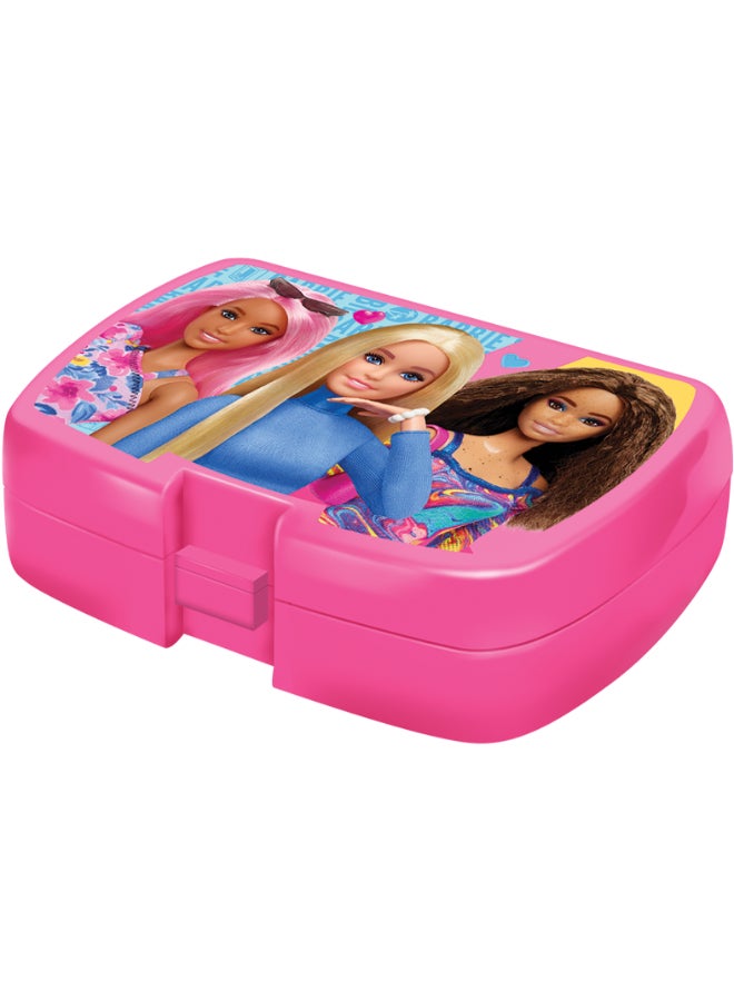 Barbie Barbie 5 in 1 Value Pack (16" Trolley Bag with Lunch Box, Lunch bag, Water Bottle and Pencil Case) - Image 4