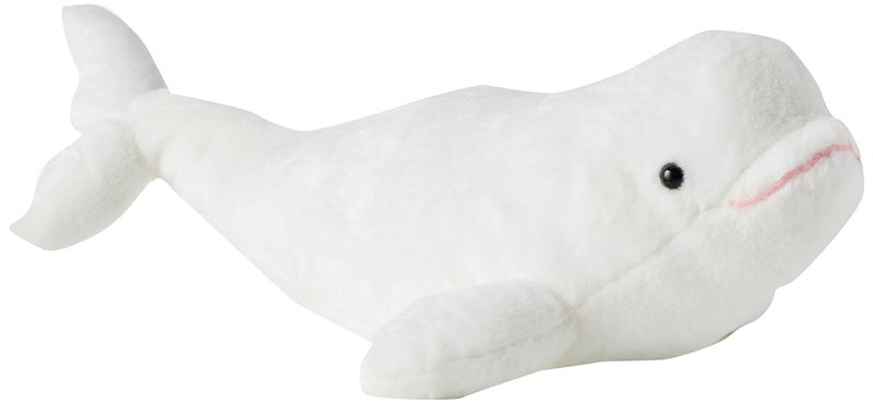 Wild Republic Beluga Whale Plush Stuffed Animal, Plush Toy, Gifts for Kids, Cuddlekins, 15 Inches - Image 4
