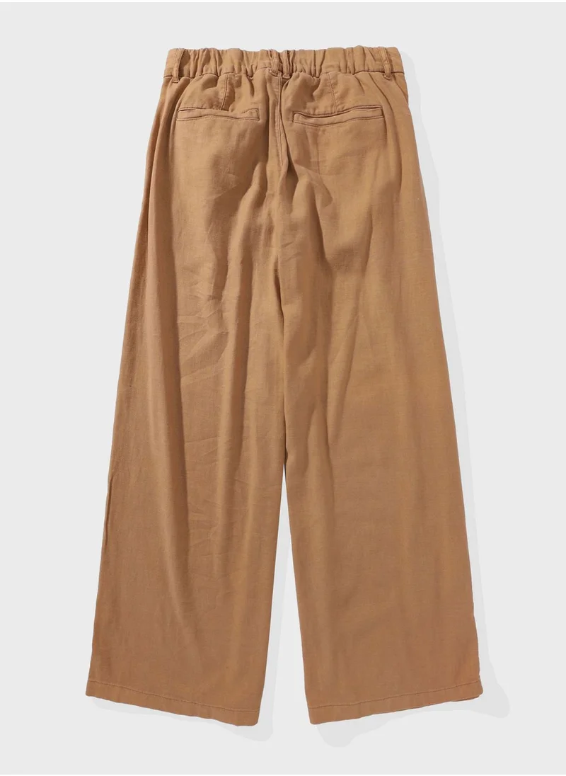 American Eagle High Waist Wide Leg Pants