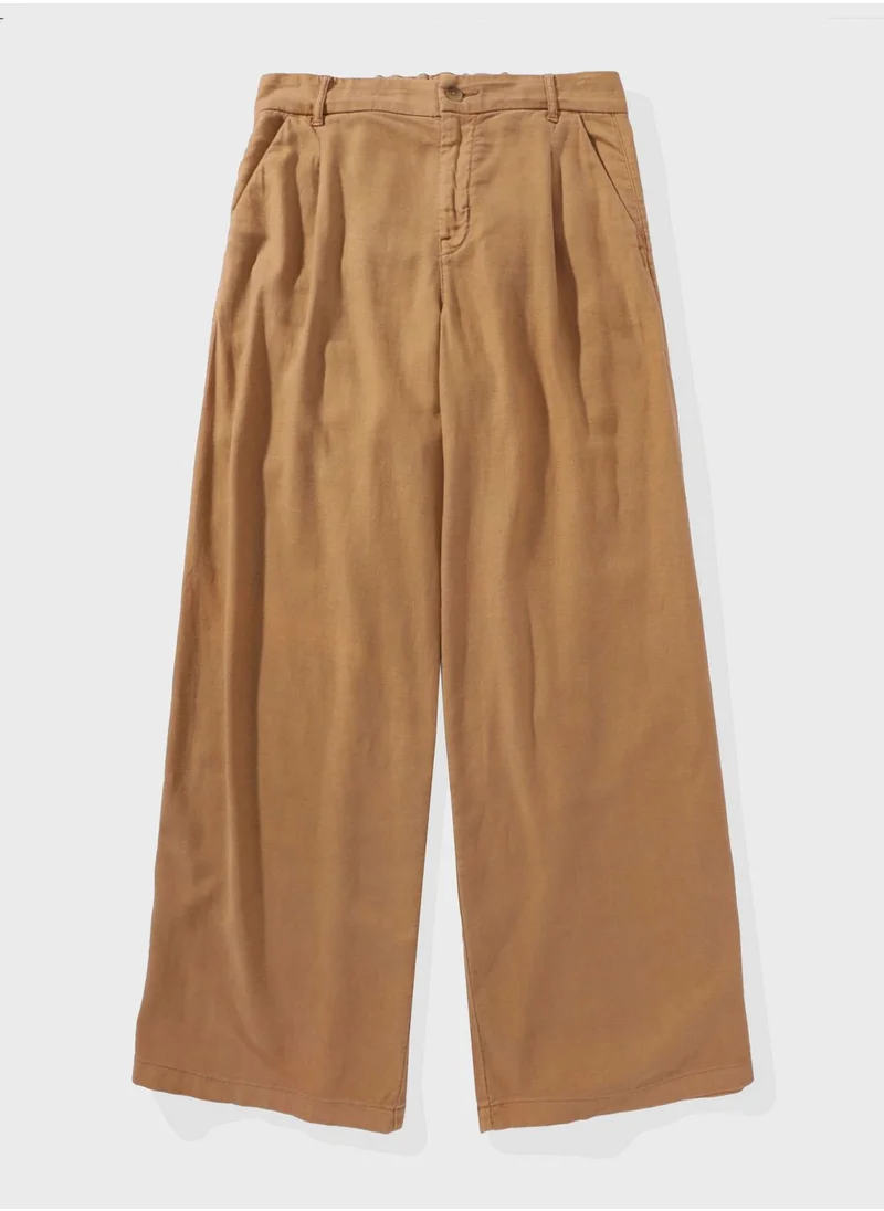 American Eagle High Waist Wide Leg Pants