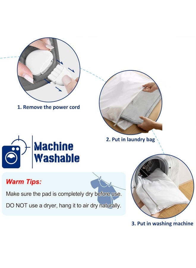 6-speed thermostat, shoulder and neck heating pad, hot compress, physiotherapy, gravity shoulder pad, shoulder and neck protection, electric heating shawl, warm-up blanket - Image 5