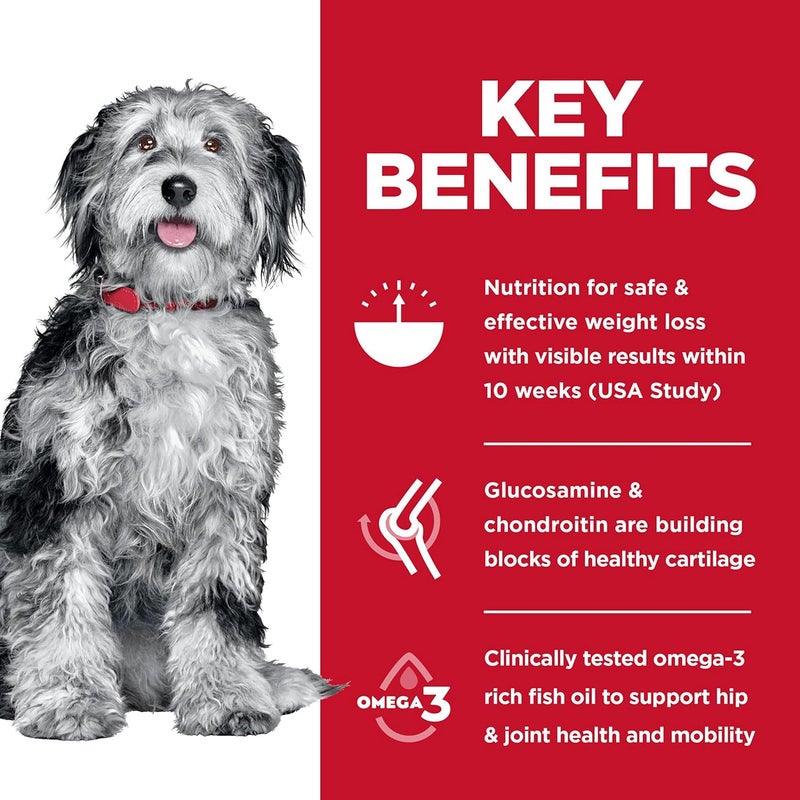 Hills Science Diet Perfect Weight  Joint Support Adult 16 Weight Management  Joint Support Dry Dog Food Chicken  Brown Rice 12 lb Bag - Image 5