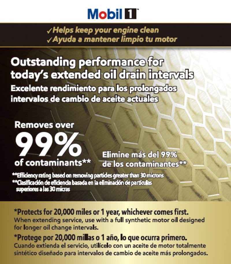 Mobil 1 M1-102A Extended Performance Oil Filter, Pack of 6 - Image 4