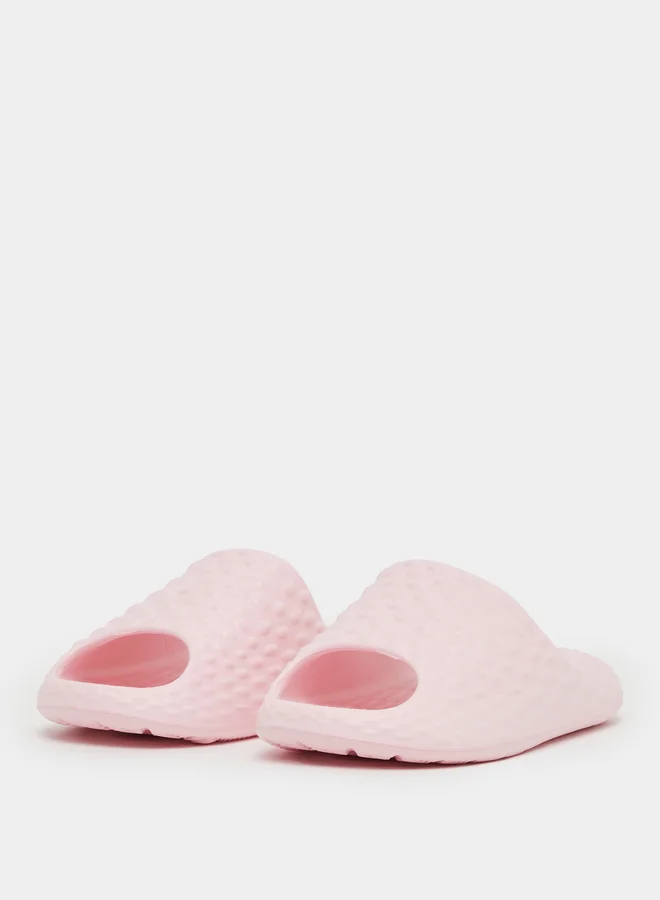Take Two Take Two Textured Slip-On Slippers