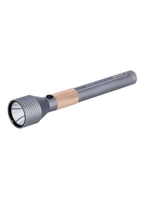 Krytpon Knfl5155 Rechargeable Led Flashlight Portable Design 4000Mah Battery With 4 Hours Working And Indicator Lights Ideal For Camping Travelling And More
