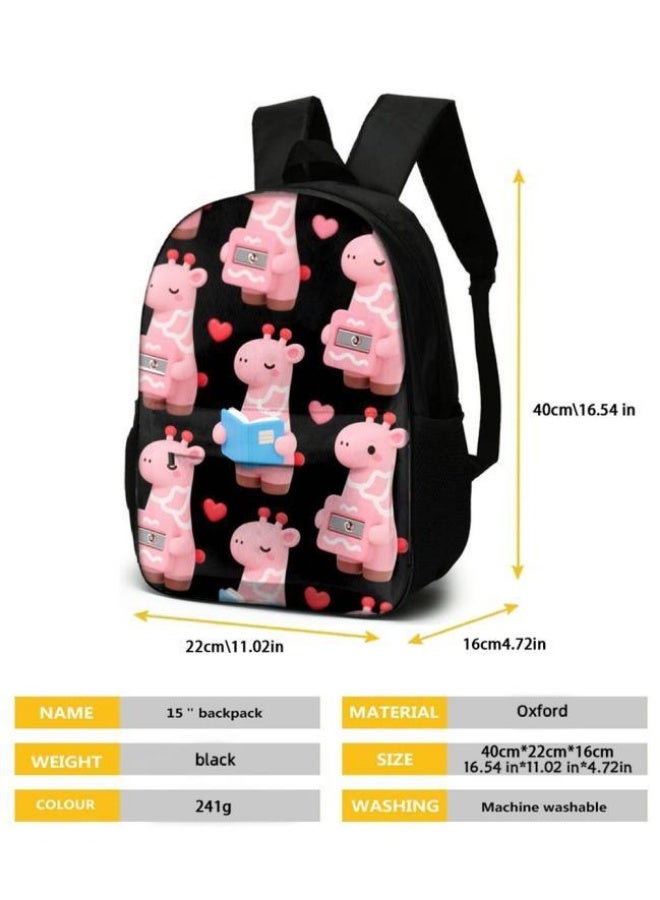 Bright Li Fire Unlock the fashion style of children's fun! Three-piece bag set, cartoon elements make children and teenagers super stylish (students, children, friends outings, mountain climbing, schooling, etc. are available) - 13 - Image 5