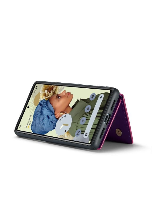 Dg Ming Case For Google Pixel 6 M3 Series Glitter Powder Card Bag Leather Case - Image 5