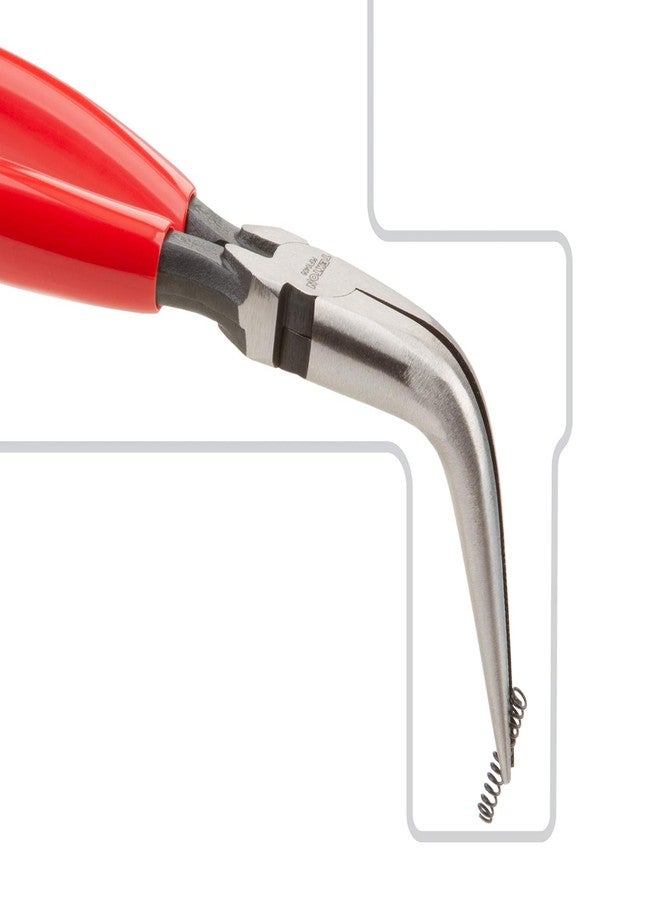 TEKTON 6 Inch 70-Degree Long Nose Pliers | PGF10406 - Image 4
