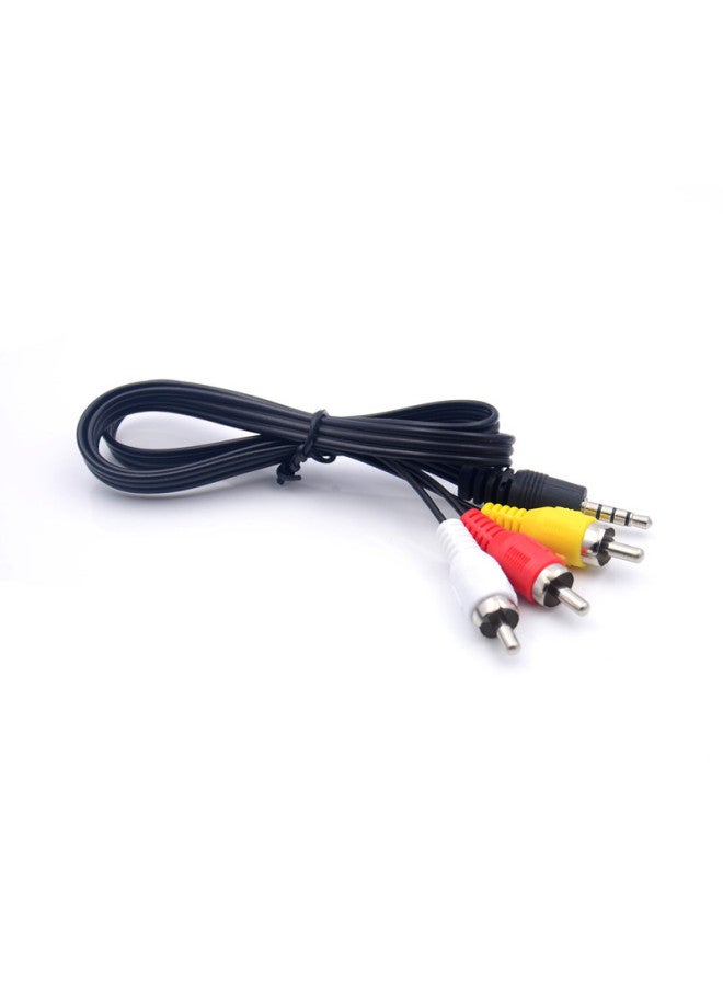 Three-in-one Set-top Box AV Line 3.5mm Digital Audio Line Aux Video Adapter Line 1 Meter 0.65 Meters 1.5 Meters-Length:1.5 M  - Image 5