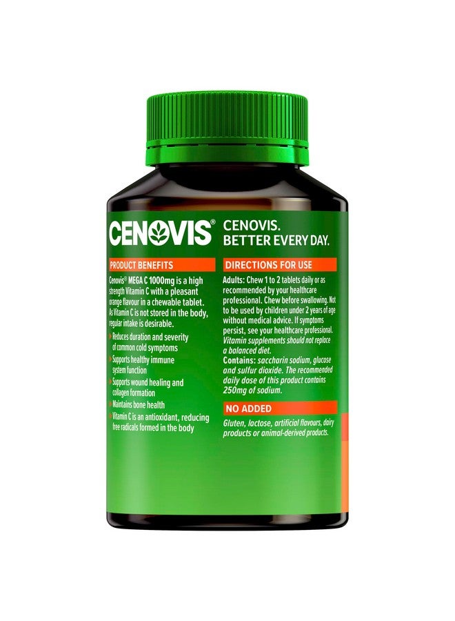 Cenovis 1000mg Orange Flavour Tablets - Image 2