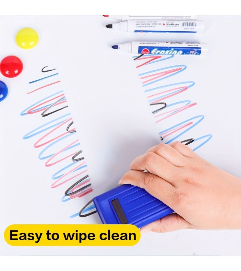 Magnetic Whiteboard Wall Sticker 35 43 39 37 Inch With 3 Pens 1 Eraser 1 Pen Case 6 Magnetic Beads 1 Glue - Image 5