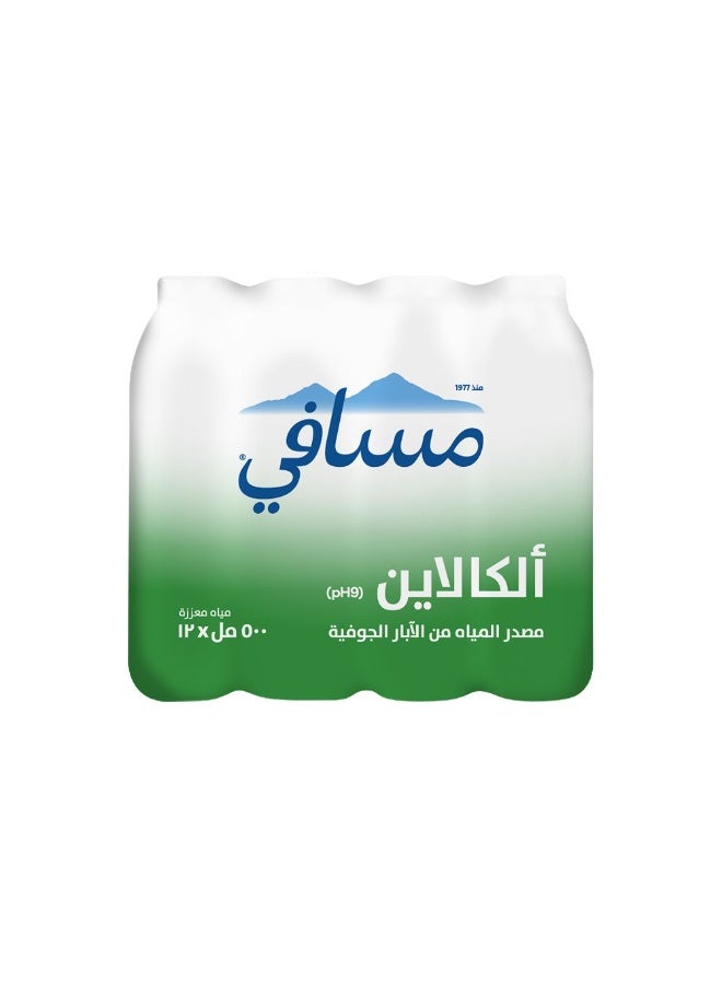 Masafi Alkaline Natural Mineral Water 12 Pcs X 500 ML - Image 4