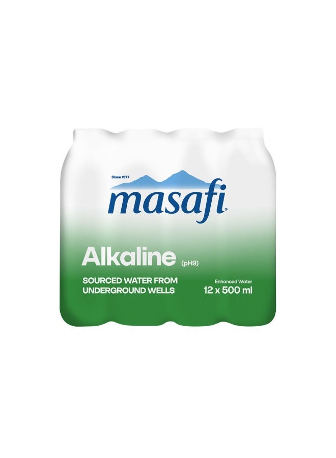 Masafi Alkaline Natural Mineral Water 12 Pcs X 500 ML - Image 3