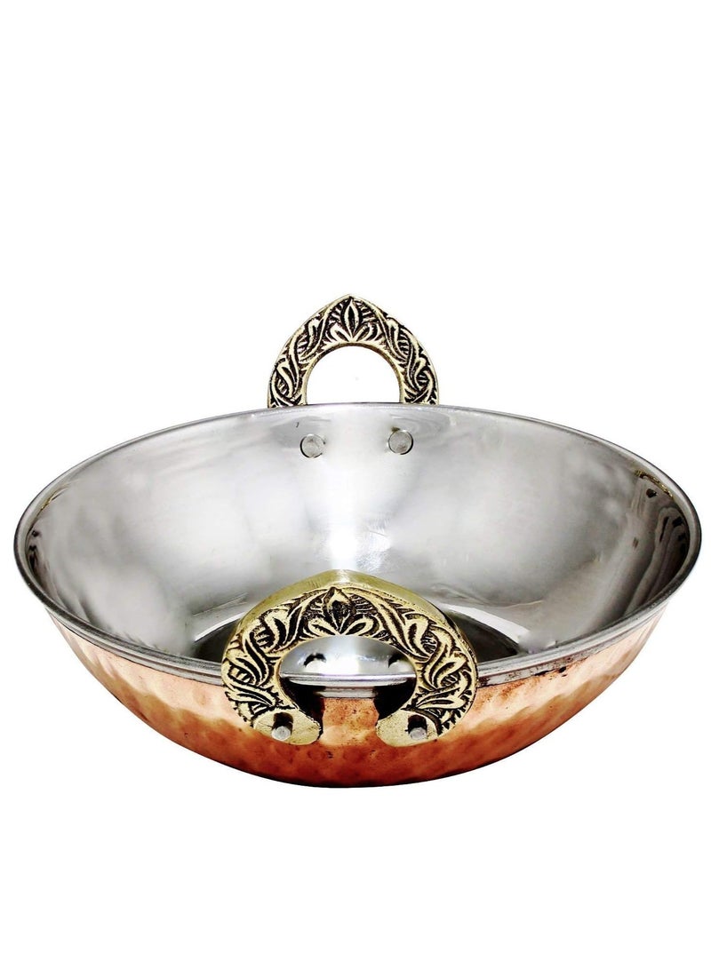 Bin Shihon 2 high quality hammered copper serving bowl Available in several sizes - Image 5