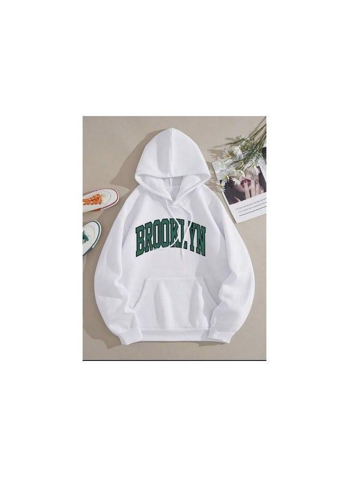 Women Hoodie - White